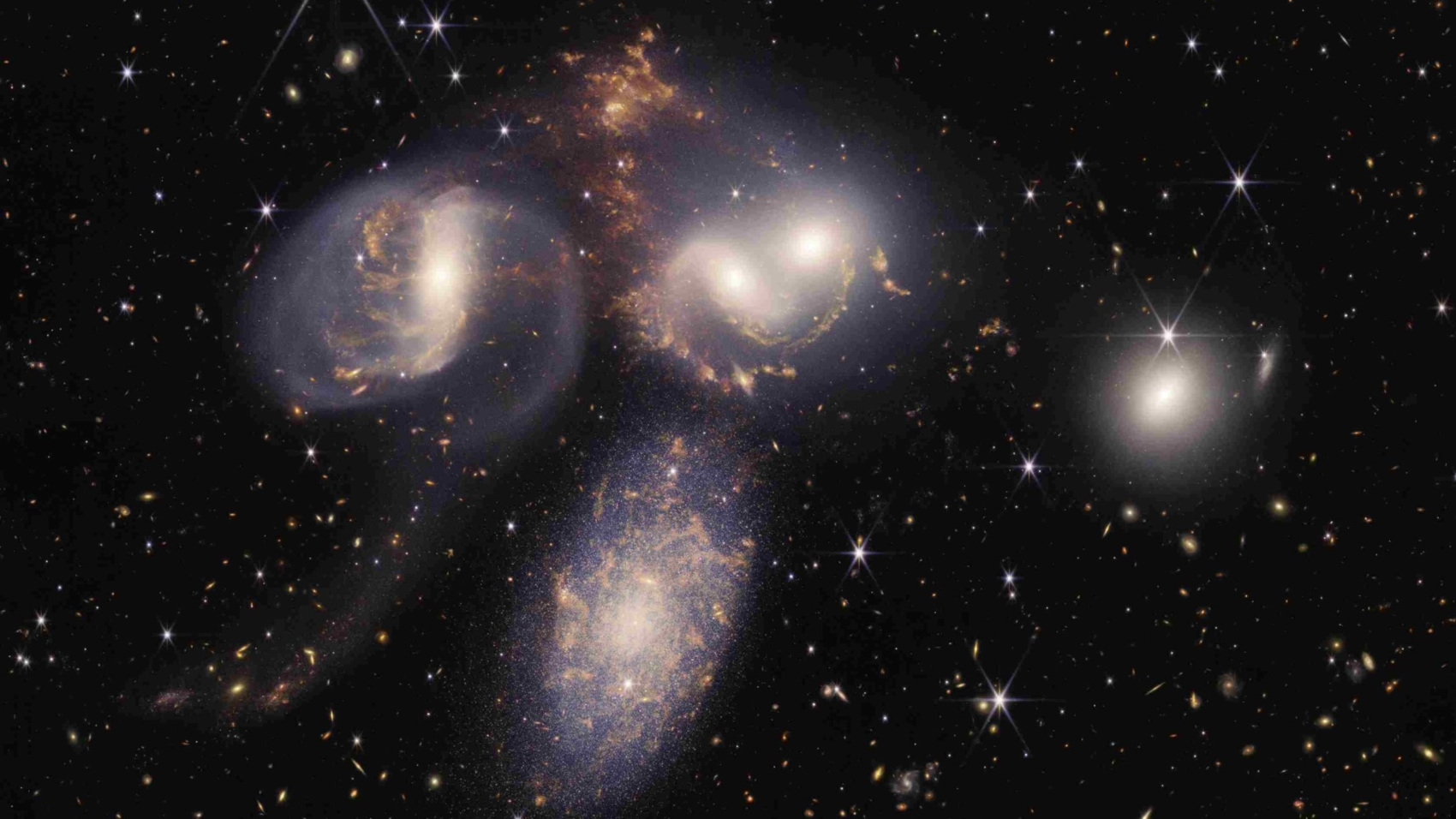 Stephan’s Quintet (Image Credit - NASA)